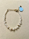 Organic Rice Pearl Bracelet