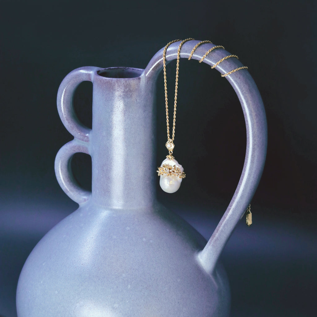 Baroque Pearl Pendant Necklace