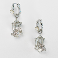 Mossborne Clear Quartz Detachable Earrings